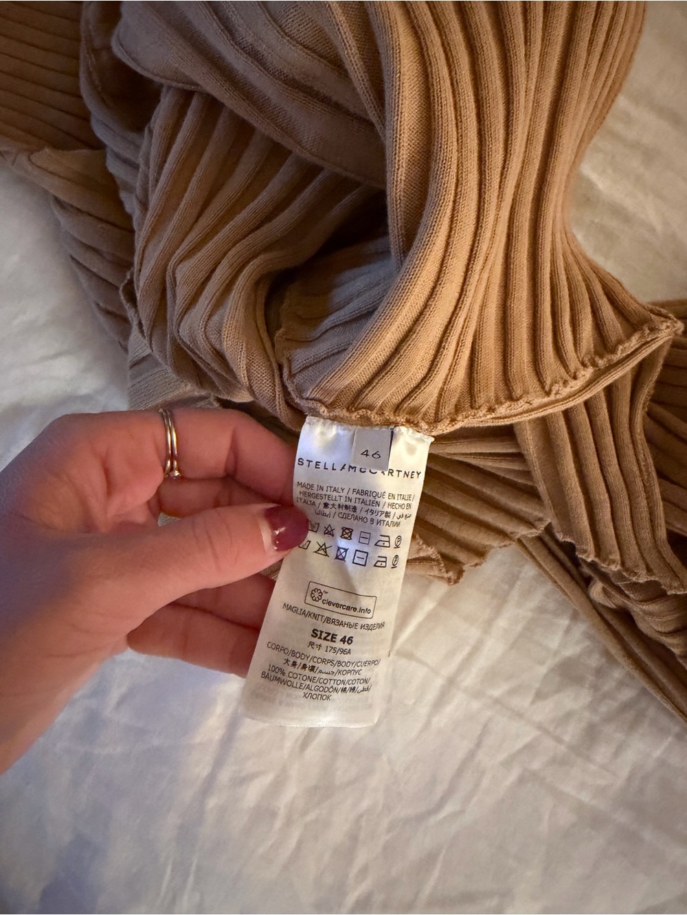Stella McCartney 🐪 Camel Rib Knit SET - Picture 12 of 13